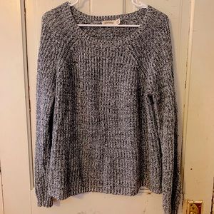 faded glory b/w sweater